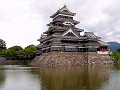 Matsumotojo castle in Matsumoto city