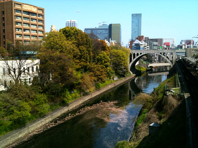 Kandagawa River, Tokyo.