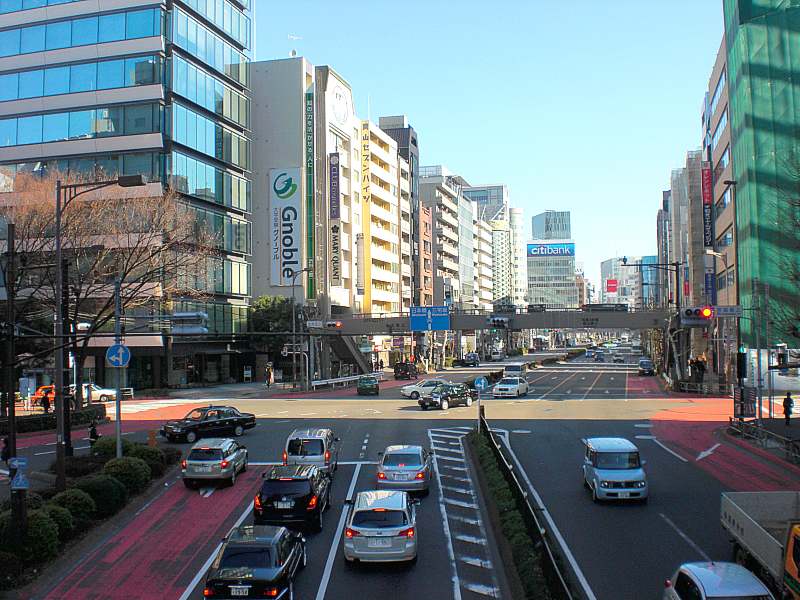 Aoyama Dori Street in Tokyo