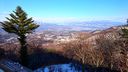 Mt. Akagi with snow